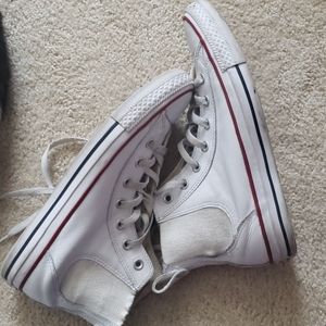 Pre-Loved Leather Converse